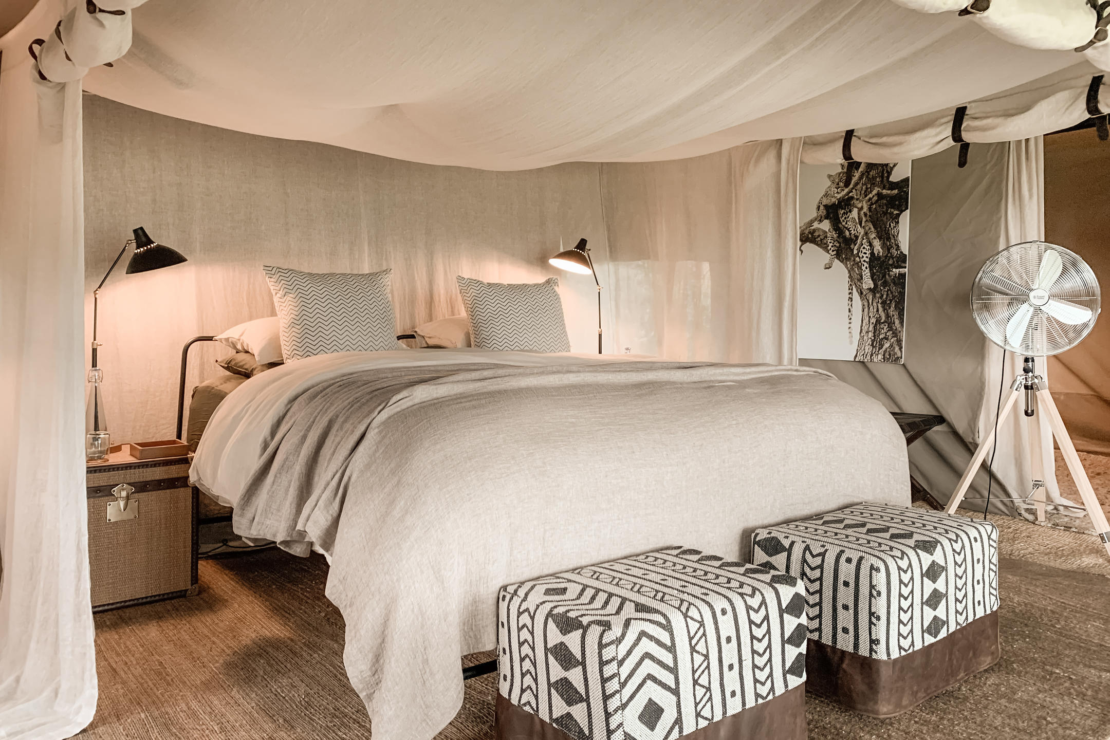 Mila, Auberge Safari