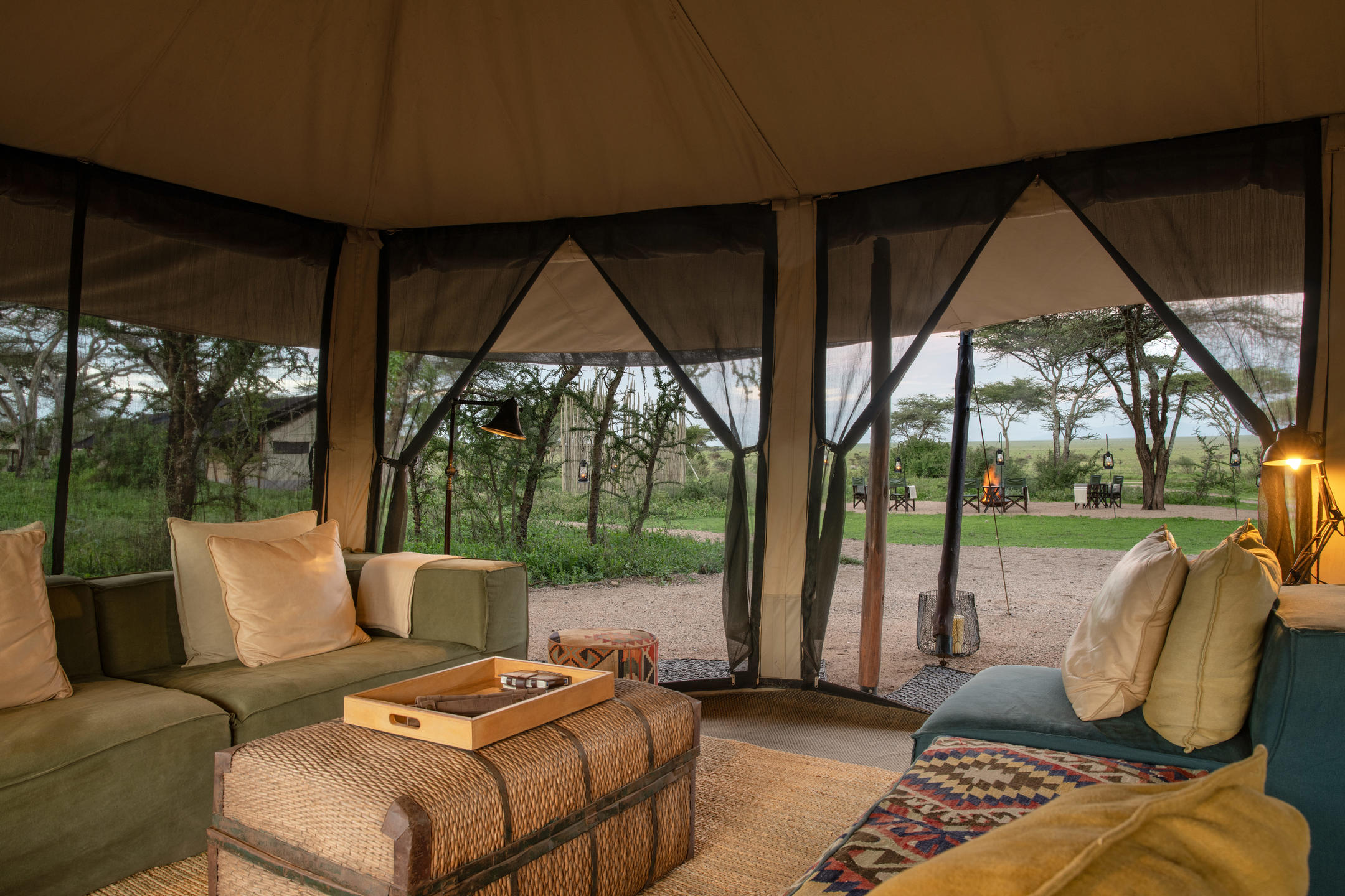 Mwiba Plains, Auberge Safari